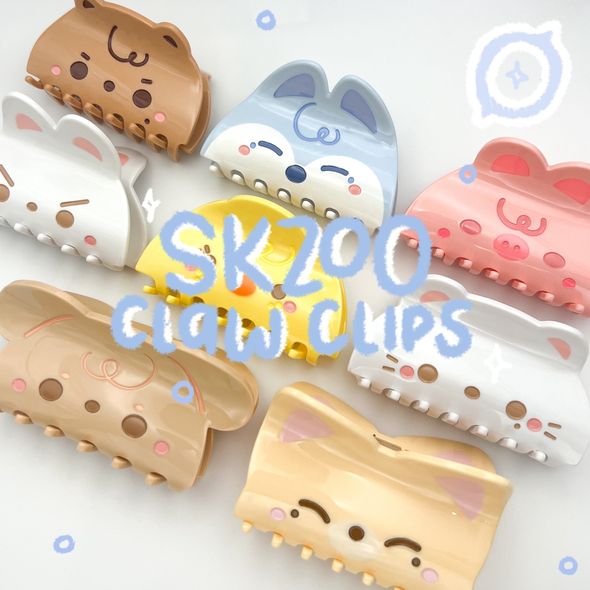 [NEW] SKZOO Claw Clips